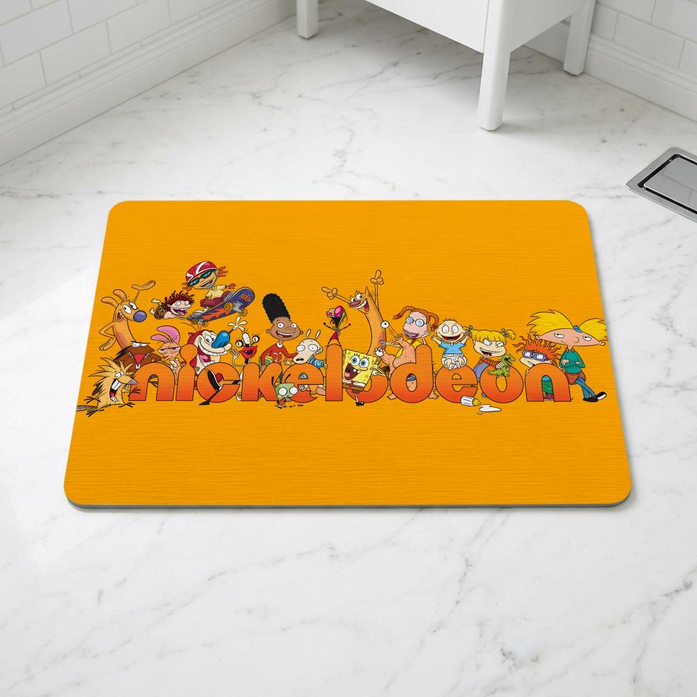 Cartoon H-Hey A-Arnold Floor M - Quick Dry Diatomite Bath Mat ulasan dan harga