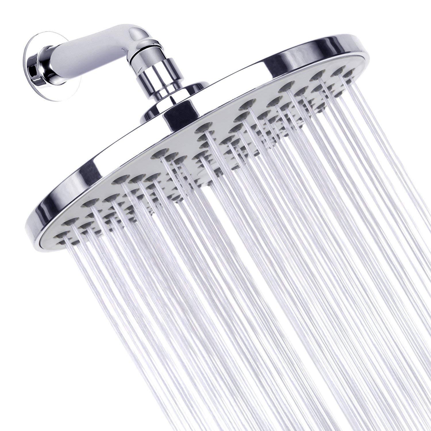 Rainfall Shower Head Big Panel - High Pressure Shower Head Handheld ulasan dan harga