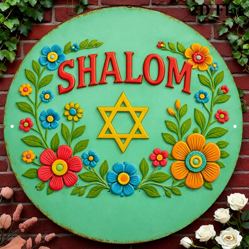 CIFBUY  Shalom Star of David A - Home Decor ulasan dan harga
