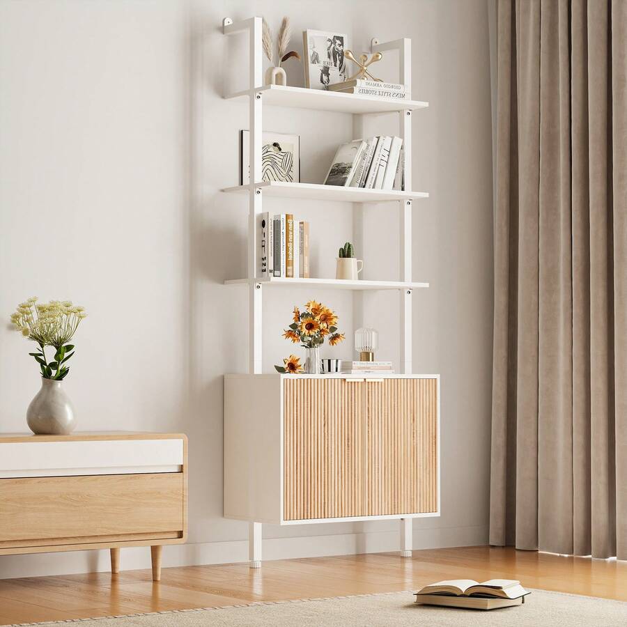 Chic Modern Ladder Bookcase Wi - Storage & Organization ulasan dan harga
