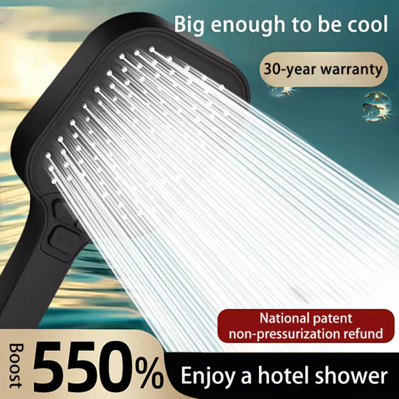 New High Pressure Shower Head  - High Pressure Shower Head Handheld ulasan dan harga
