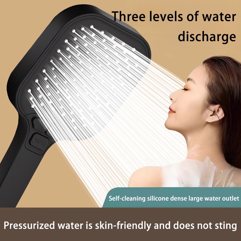 New High Pressure Shower Head  - High Pressure Shower Head Handheld ulasan dan harga