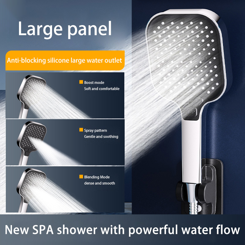 New High Pressure Shower Head  - High Pressure Shower Head Handheld ulasan dan harga