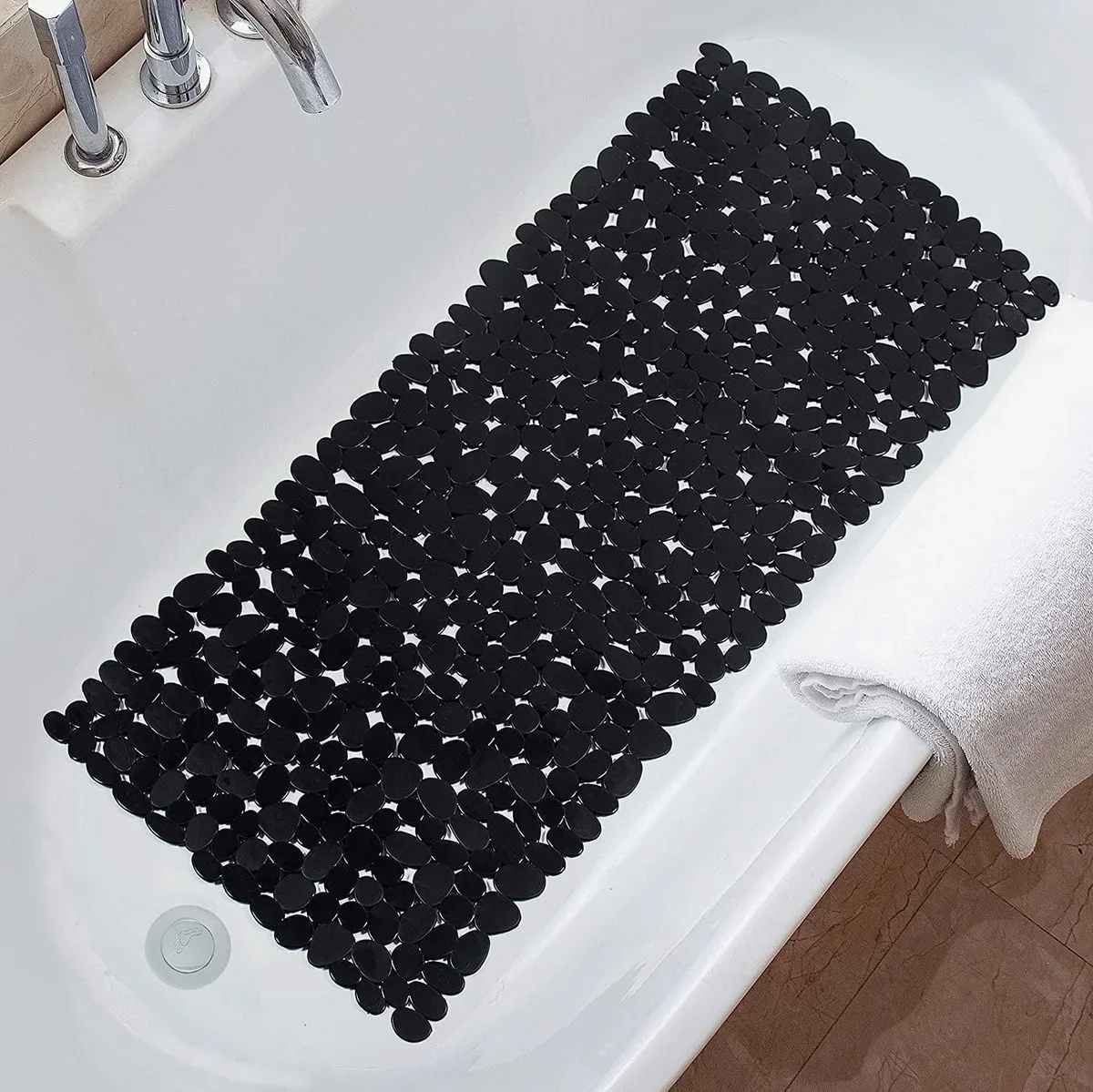 Non-Slip Pebble Shower Mat 40x - Quick Dry Diatomite Bath Mat ulasan dan harga