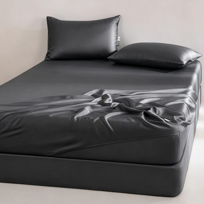 Mulberry Silk Fitted Sheet 100 - Fitted Bed Sheets Deep Pocket ulasan dan harga