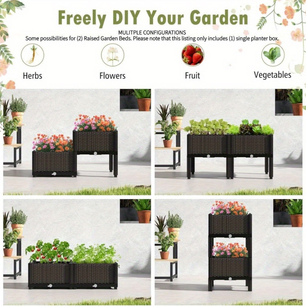 Garden Raised Bed, Elevated Fl - Bedding ulasan dan harga