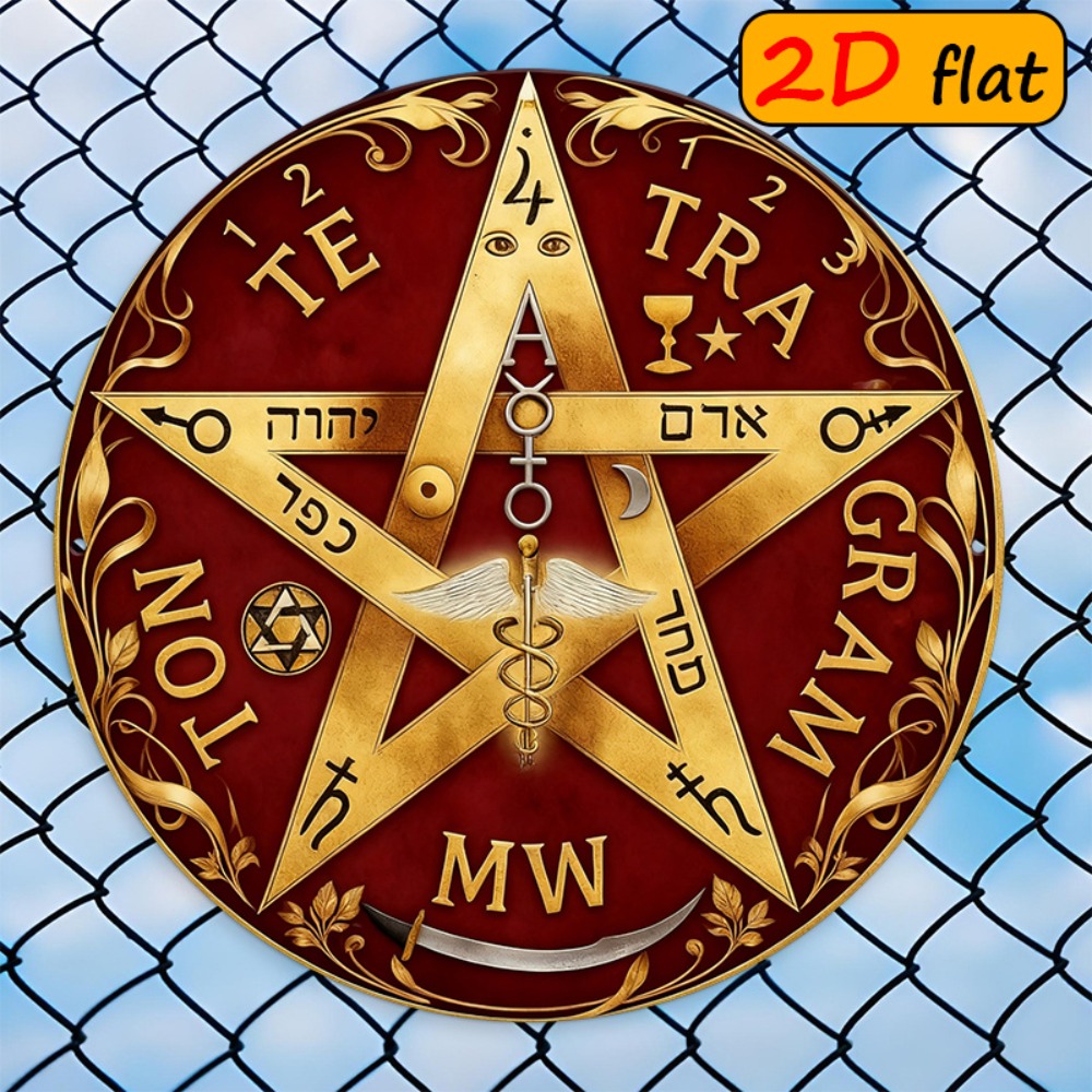 CIFBUY Mystical Hebrew Star Me - Home Decor ulasan dan harga